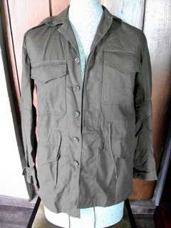 OLD SOUTH AFRICAN ARMY FIELD DRESS JACKET BROWN SIZE EXTRA SMALL 1977