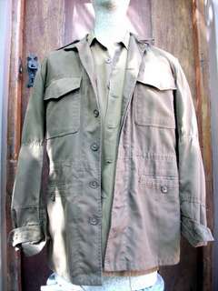 S.A.ARMY BROWN LONGSLEEVE SHIRT AND BUSH JACKET SIZE SMALL