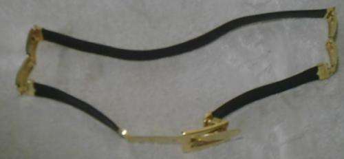Black and Gold belt