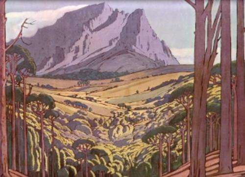 J.H. Pierneef - Table Mountain