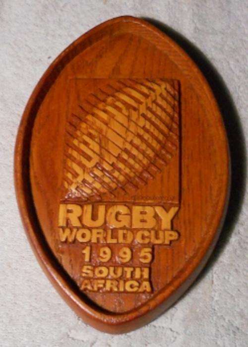 Rugby Plaque 1995