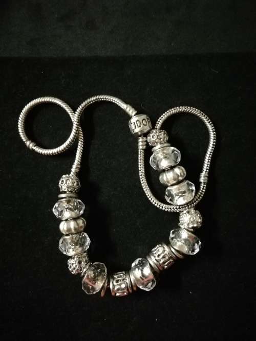 Pandora Necklace and Bracelet Set.