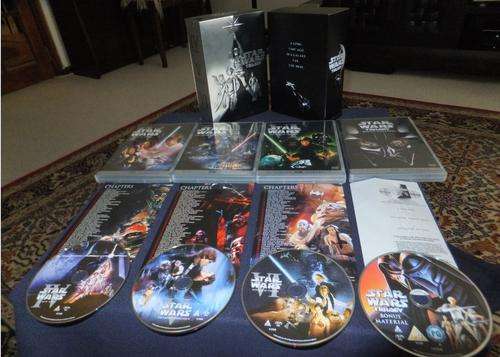 Star Wars Trilogy DVD (4 Disc Special Edition with chapter guide leaflet for all three films)