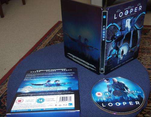 Looper Blu-ray (Exclusive steelbook edition with DTS-HD Master Audio) [UK Import]