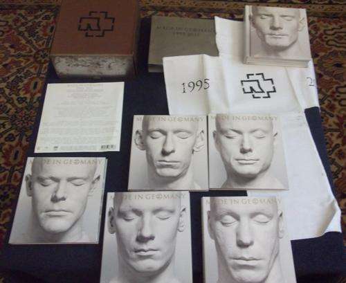 Rammstein - Made in Germany Super Deluxe Special Edition CD / DVD set (ULTRA RARE edition)