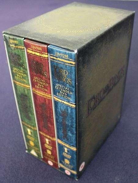 The Lord of the Rings Extended DVD Trilogy (includes DTS audio and Digipack packaging) [UK import]