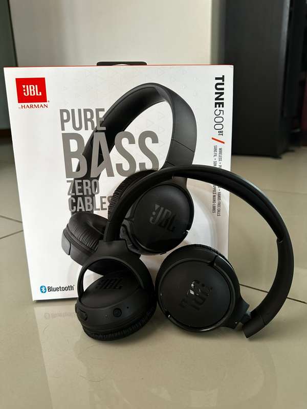 **REDUCED** JBL T500BT Wireless On-Ear Headphones