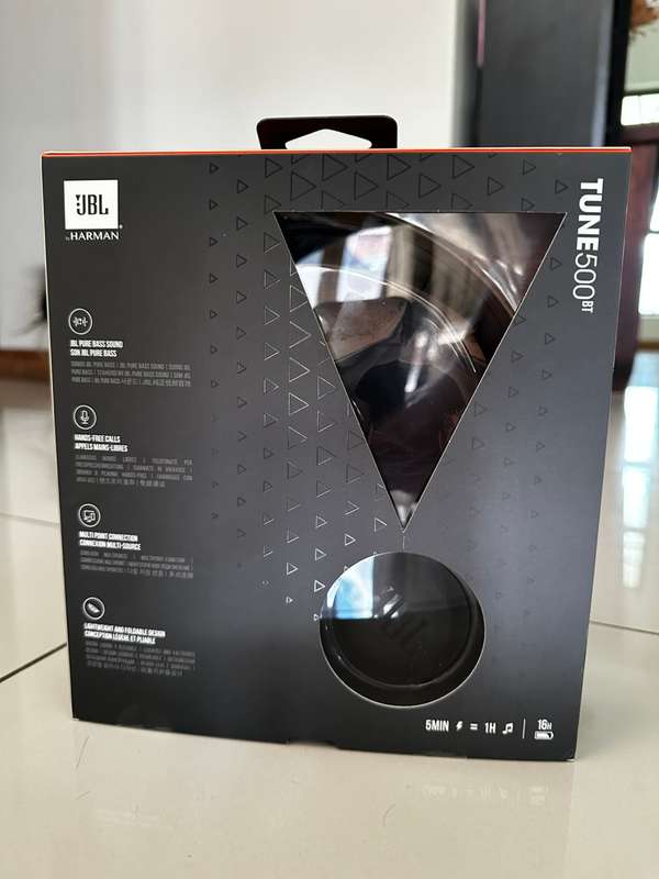 **REDUCED** JBL T500BT Wireless On-Ear Headphones