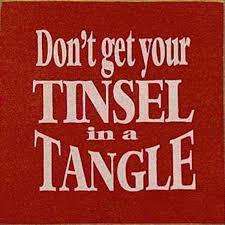 CHRISTMAS TINSEL