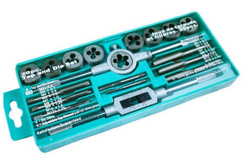20PC TAP AND DIE SET
