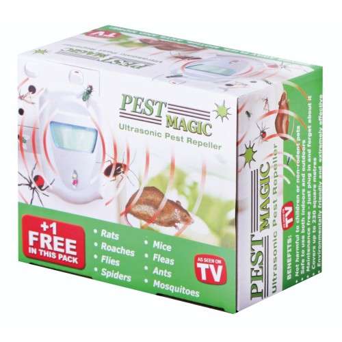 PEST MAGIC ULTRASONIC PEST REPELLER