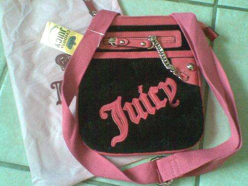 ^^ JUICY SLING BAG BLK/PINK ^^