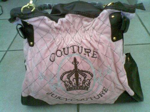 ***JUICY HANDBAG---PINK/BROWN***