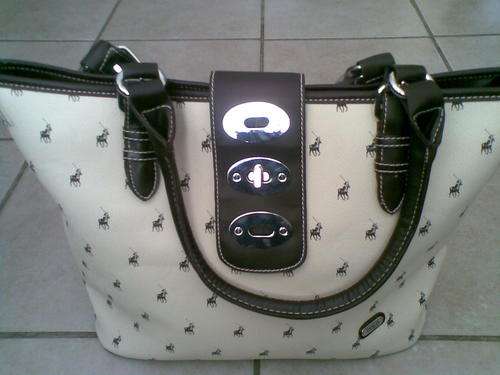 POLO ORIGINAL HANDBAG-BEIGE/BROWN