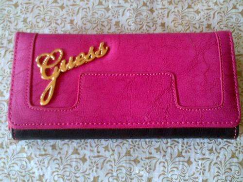 GR8 SPECIAL- "GUESS WALLET- PINK/BLK"
