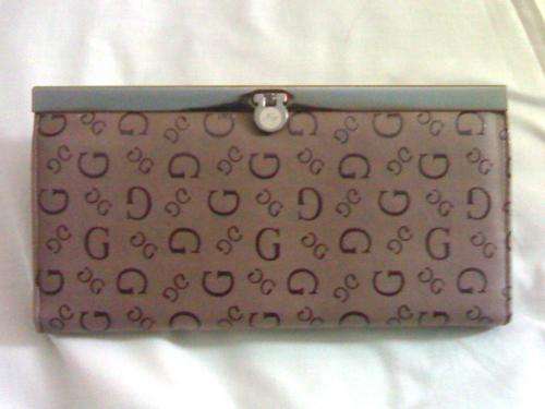 ^^^^LOVELY LADIES "G"  WALLET-BROWN^^^^