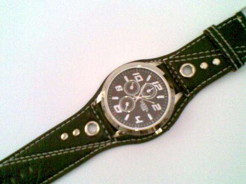 "DIESEL TIME" MENS WATCH-BROWN