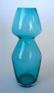 Vase by Aimo Okkolin for Riihimaki/Riihimaen Lasi, Finland c.1970s