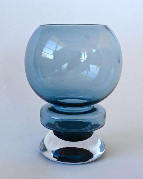 Rare Riihimaen Lasi vase, Finland