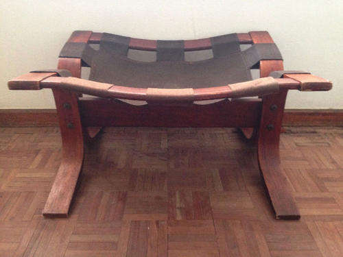 Scandinavian mid century footstool