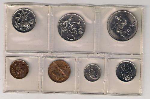 South African Republic Plastic Proof Set - 1984