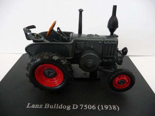 Universal Hobbies - Lanz Bulldog D 7506 - 1938 Metal Model Tracktor 1:43 Scale - Mint Condition