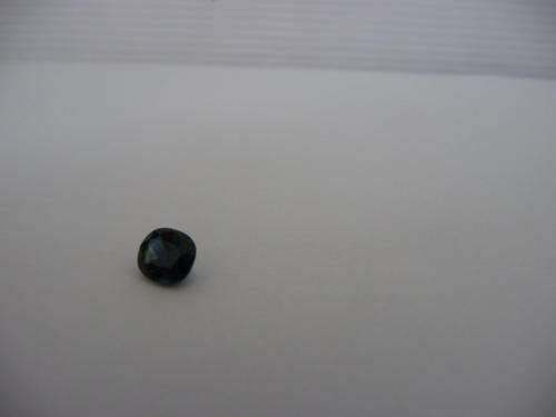 0.80ct Oval Blue Sapphire with Valuation Certificate