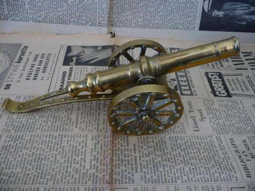 Vintage Copper Canon