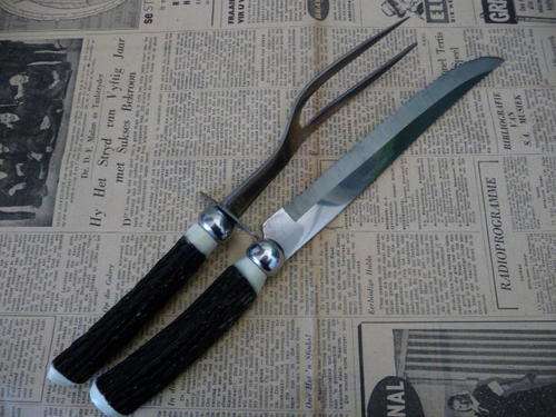 AMC Stainless Rostfrei Carving Set