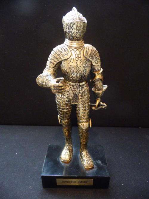 Armoured Knight Statue 25 cm High