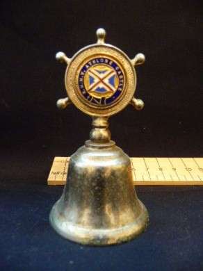 R M M V Athlone Castle Brass Bell