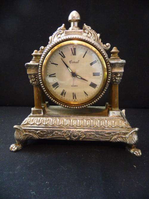 Coral Alarm Clock Mantle Piece