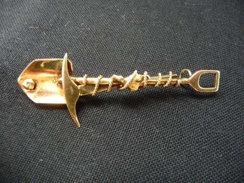 Gold Digger's Brooch