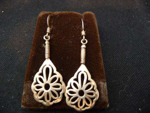 Lovely Silver Hanging Earrings