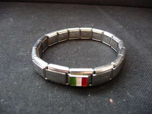 Nomination Stainless Steel Bracelet with 'Bâ charm