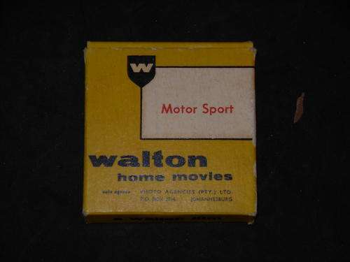 Walton home movie -  Motor sport