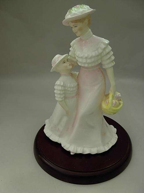TOP ITEM Bone China Coalport Spring Time Porcelain Figurine  @@@ Crazy R1 Start