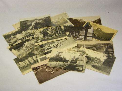 Lot of 25 mostly unused vintage and antique postcards - as per photo