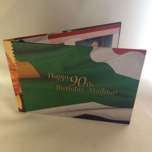 Mandela 90th birthday UNC/MINT stamp set booklet