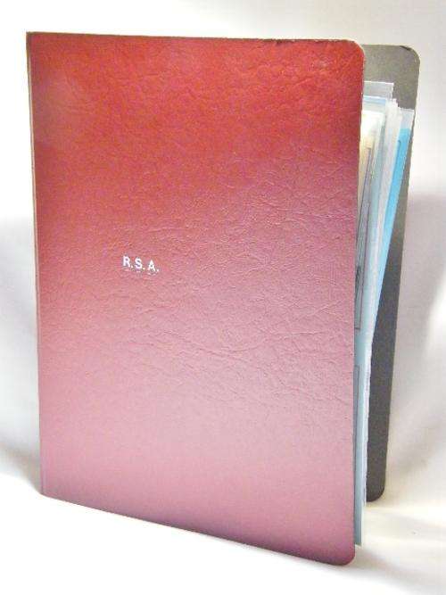 Album with RSA collection of FDC`s control blocks and maxi cards from 1987 to 1988 - as per photo