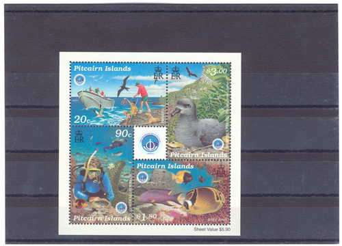 Pitcairn Islands mint sheet SG MS543
