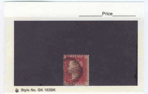 Great Britain 1857 penny red stamp SG 37 - used - nice condition