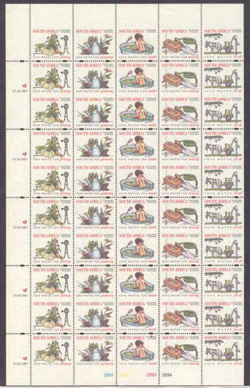 SACC 1006 Booklet sheet - uncut