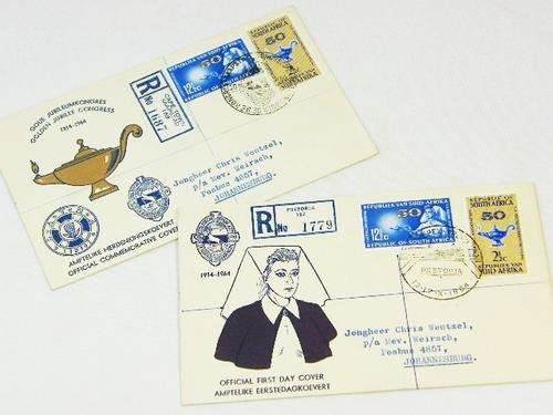 1964 Nursing FDC plus official commemorative cover - as per photo