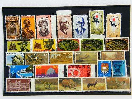 Lot of 27 Old South Africa mint stamps - as per photo