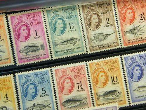 Tristan da Cunha mint stamps SG 42 - 54 - book value of R1800 - as per photo