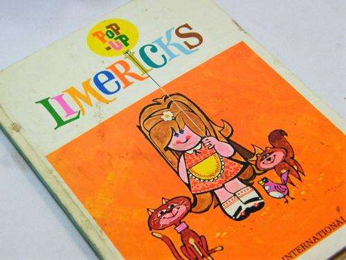 Pop-up Limericks children`s book - as per photo