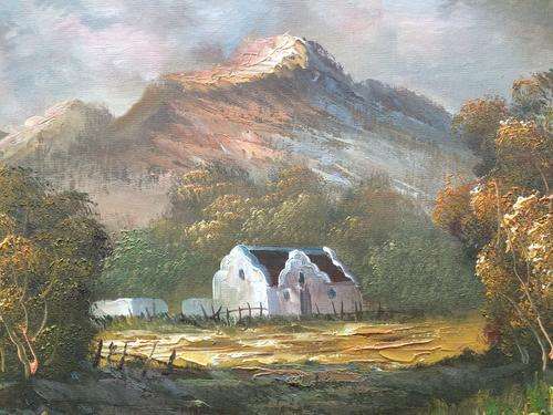 Beautiful landscape painting signed by Taylor - as per photo