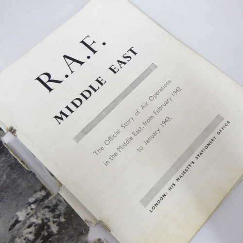 R.A.F Middle East - The official story of Air Operations in the Middle East - Cover page missing