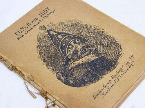 Punch and Judy with Cruikshank`s Etchings - as per photo